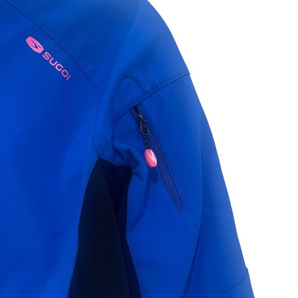 Sugoi Women's Firewall 220 zip jacket blue size medium - Picture 5 of 10